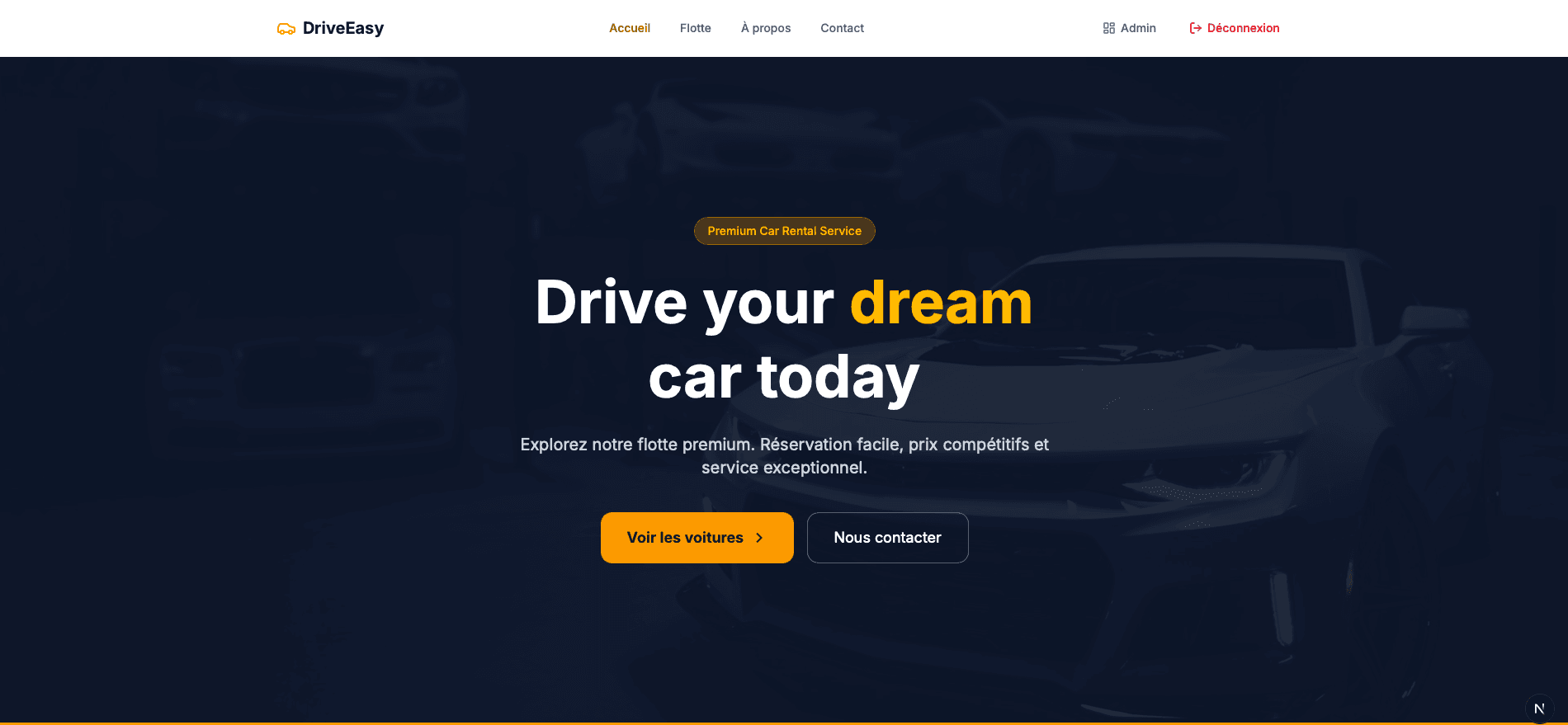 Location de Voitures - Car Rental